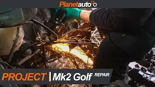 1991 Volkswagen Mk2 Golf GTI 16v Battery Tray Cut Out and Weld In