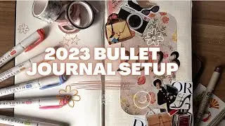 2023 BULLET JOURNAL SETUP (BEGINNER FRIENDLY)!!!