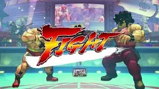 Ultra Street Fighter IV Zangief vs Hugo