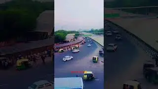 Rajiv chowk flyover #reel #gurgaon