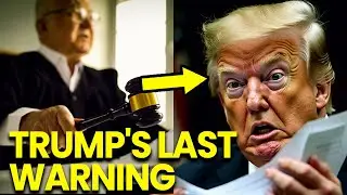 Trump ERUPTS as Judge DELIVERS LAST WARNING
