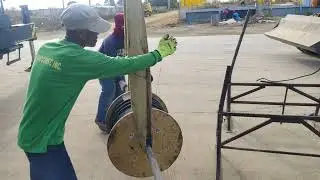 How to replace Crane Wire Rope in a easy Way....