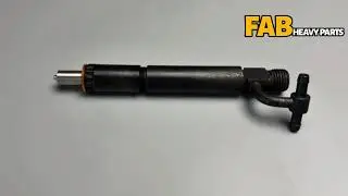 Fab Heavy Parts 6Piece Fuel Injector With Cap 749039C91 682654C91 Fits for Case IH Engine DT-466B