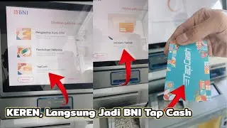 Cara Membuat Tap Cash BNI di Mesin Digics ~ Bikin Tap Cash E-Toll
