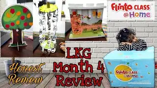Flinto class honest review | 4 month experience | Term-2 LKG | 3-4 years old activities at home