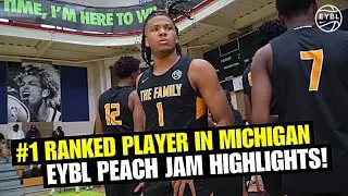 #1 RANKED PLAYER IN MICHIGAN Trey McKenney Brings Tom Izzo To His Feet at 2024 EYBL Peach Jam!!
