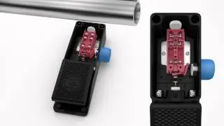BERNSTEIN Foot switch with enable function