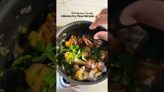 𝒰𝓁𝓉𝒾𝓂𝒶𝓉𝑒 𝒯𝒶𝓈𝓉𝓎 Chicken Fry Piece Biryani 🌶️🔥🍗#homemade #foodie #food #home #cooking
