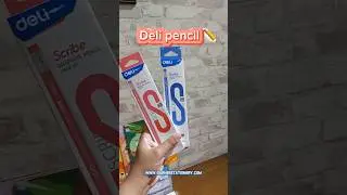 Deli Stationery Collection | Colorful Pencil, Eraser and Sharpener Collection | School Supplies
