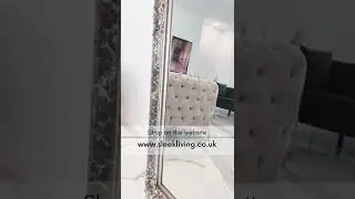 3 Seat Sleek Fabric Chesterfield Sofa  |Interior Home Inspirational Designs |Decorating Ideas