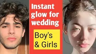 शादी से पहले पाएं इंस्टेंट ग्लो ✨Wedding Glow Face Pack for Girls & Boys Natural Bridal Face Pack  💛