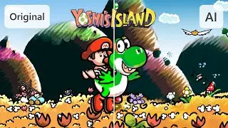 Yoshi's Island, but from another dimension (it is continued by AI)