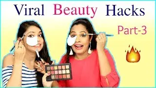 Testing Out WEIRD Beauty Hacks | #Part3 #Fun #Viral #ShrutiArjunAnand