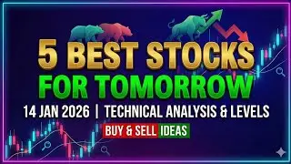 5 Jackpot Stocks For Tomorrow (14 Jan 2026) 🚀 | Breakout & Q3 Results Analysis