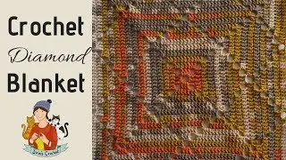 Crochet Diamond Blanket