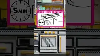 MINIVERSE MAKE IT MINI KITCHEN! Oven UV Light Works? #shorts #asmr