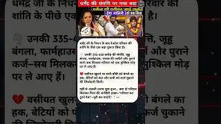 Dharmendra Will Controversy: ₹450 Crore Virasat Ka Sach | Deol Parivaar Mein Shuru Hua Naya Hungama?