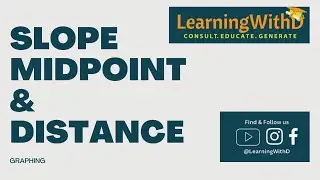 Distance & Midpoint Straight Line