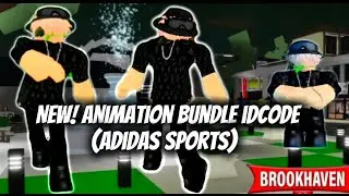 NEW ANIMATION BUNDLE (ADIDAS SPORTS) ID/CODE FOR BROOKHAVEN 