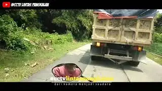 nyodrek dump truk alana Sam Agus oleng tipis
