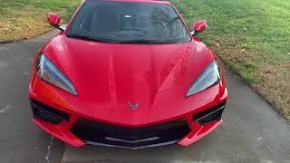2020 Torch Red C8 Convertible Corvette