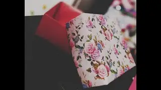 Origami bo&icirc;te en papier en 5 min!⏳ | Sophie'z Vlogs