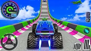 Mega Ramp Monster Car Racing  3D - Extreme Car  Stunts - Android Gameplay #MegaRamp #3dgames