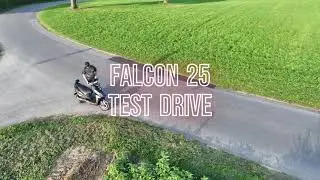 FALCON 25 eRoller silent ride ch eScooter TEST DRIVE