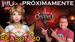 🚨SPOILER ALERT! NEW CHARACTER ALCHEMIST OUR 2ND SPEEDSERVER SEASON 20 in MU OSTYLE #muonline