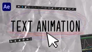 Text Animation After Effects Tutorial