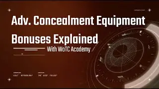 World of Tanks Modern Armor: Adv. Concealment Equipment Bonuses Explained