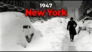 The Winter of 1947 That Froze New York Solid