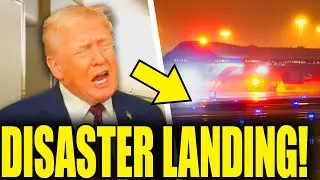 STUMBLING Trump SUFFERS Air Force One DISASTER &hellip; ATTACKS Reporter!