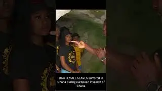 Slave Female Dungeons (Ghana Slave Tour) #shorts