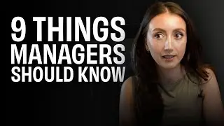 9 Things I Wish I Knew When I Became a New Manager