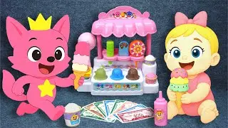 10 Minutes Satisfying Unboxing Pinkfong Ice Cream Toy and Cooking Playset | Toy World ASMR