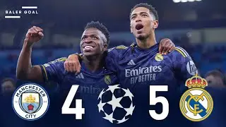 Man City 1-1 {3-4} Real Madrid 4K UCL 2024 Quarter Fina Extended Highlights #ucl