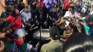 Bullhorn at Shakopee Powwow 2019