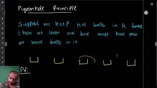 Week 1:  Pigeonhole Principle - part 1