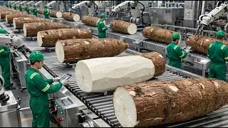 Inside America&rsquo;s Largest Cassava Flour Factory | Full Industrial Process
