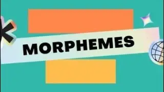 Morphemes and it's Types | Bound morphemes | Free morphemes | What is a morpheme | English Notes