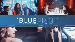 'Blueprint' | Sony Vegas Coloring