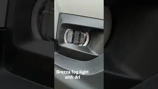 brezza fog light with drl