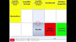 PROKASSE Kassenoberfl&auml;che  AFS Software GASTRO