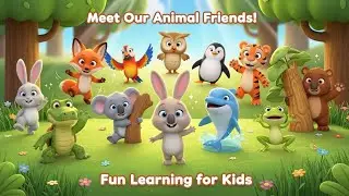 Fun Animal Adventure for Kids | Learn Animals & Nature