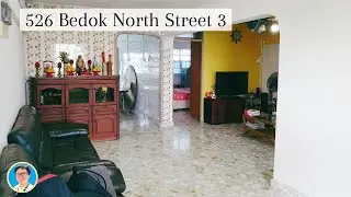 Singapore HDB | 526 Bedok North Street 3 - Corner 3room HDB with 82sqm | Sold by @BedokHomes