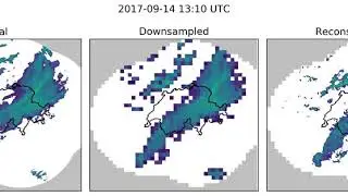 Precipitation super-resolution with GANs
