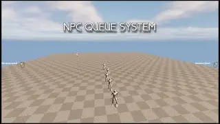 NPC Queue System Demo (UE5)
