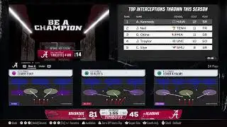 USDA CFB 26 Alabama Crimson Tide vs Arkansas CPU