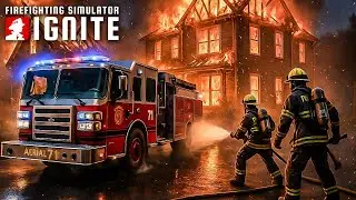 Dachstuhl bricht ein! 🏚️🔥 Viele Menschen in Lebensgefahr | Firefighting Simulator: Ignite